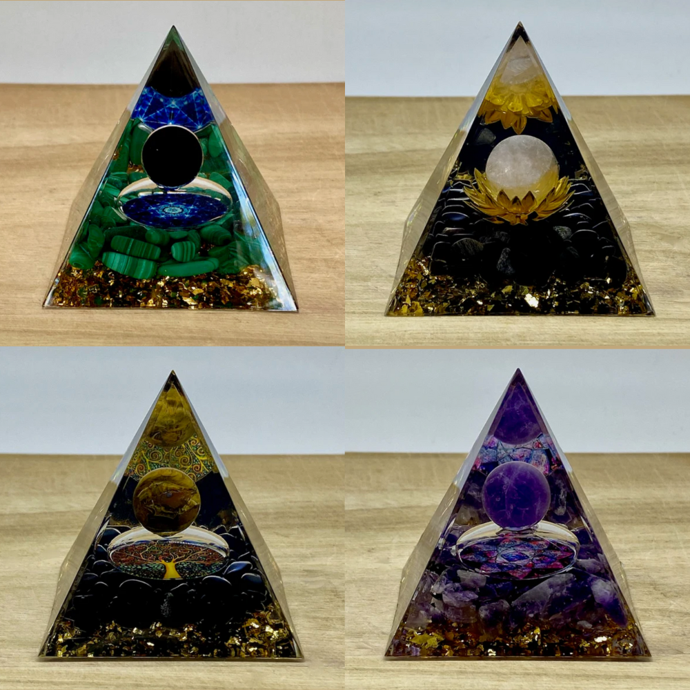 orgonite pyramids