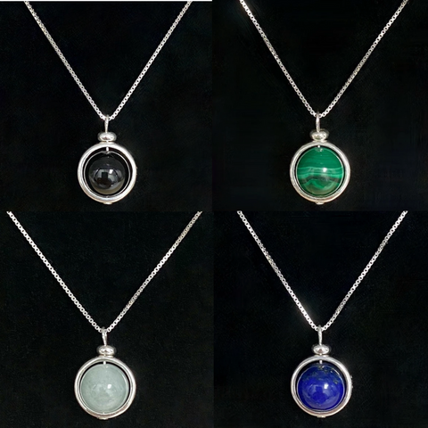 Sphere Necklaces