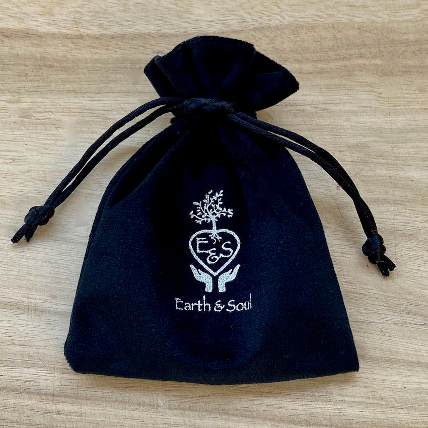 7 Chakra Black Agate Two Stack Bracelet - Adjustable