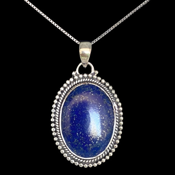 Lapis Lazuli Pendant Necklace