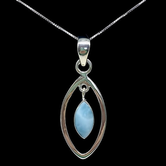 Larimar Decorative  Necklace