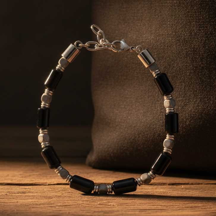 Terrain Bracelet – Granite | Unisex - Adjustable Earth and Soul