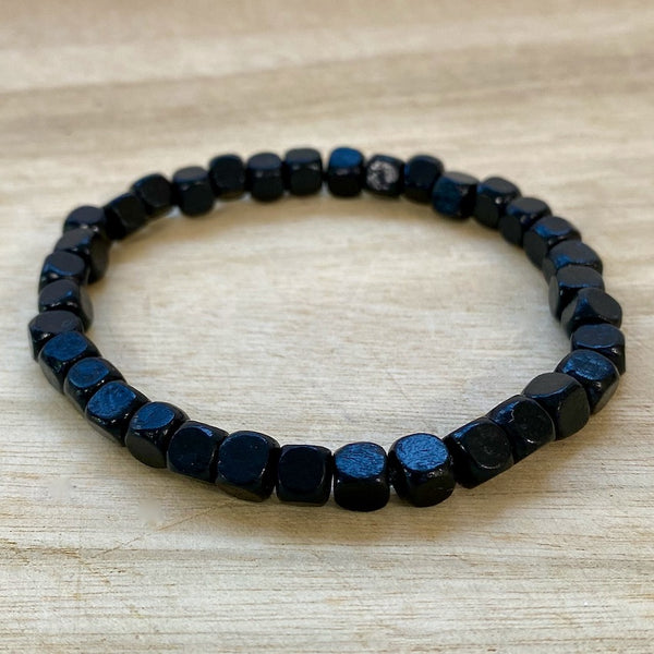 Black Wooden Bracelet