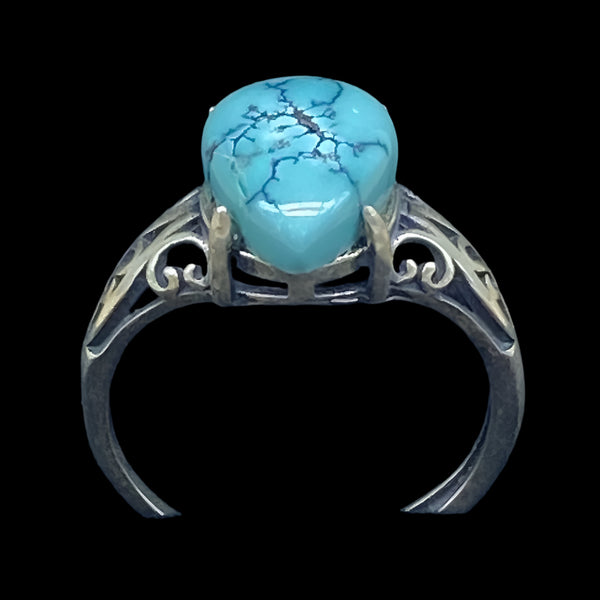 Adjustable Ring Turquoise - Style 2