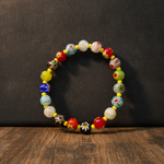 Mosaic Bracelet Amalfi 
 Murano Glass Stretch Bracelet