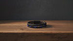 Leather & Stone Bracelet – Lapis Lazuli & Black Onyx | Unisex Leather Bracelet
